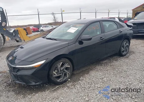 2025 Hyundai Elantra Sel Sport из США, поврежденный, VIN KMHLM4DGXSU965083